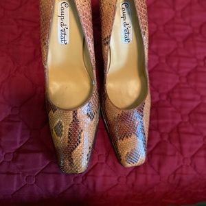 Snakeskin Heels!